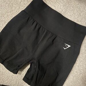 Gymshark Women's Black High-Waisted Shorts